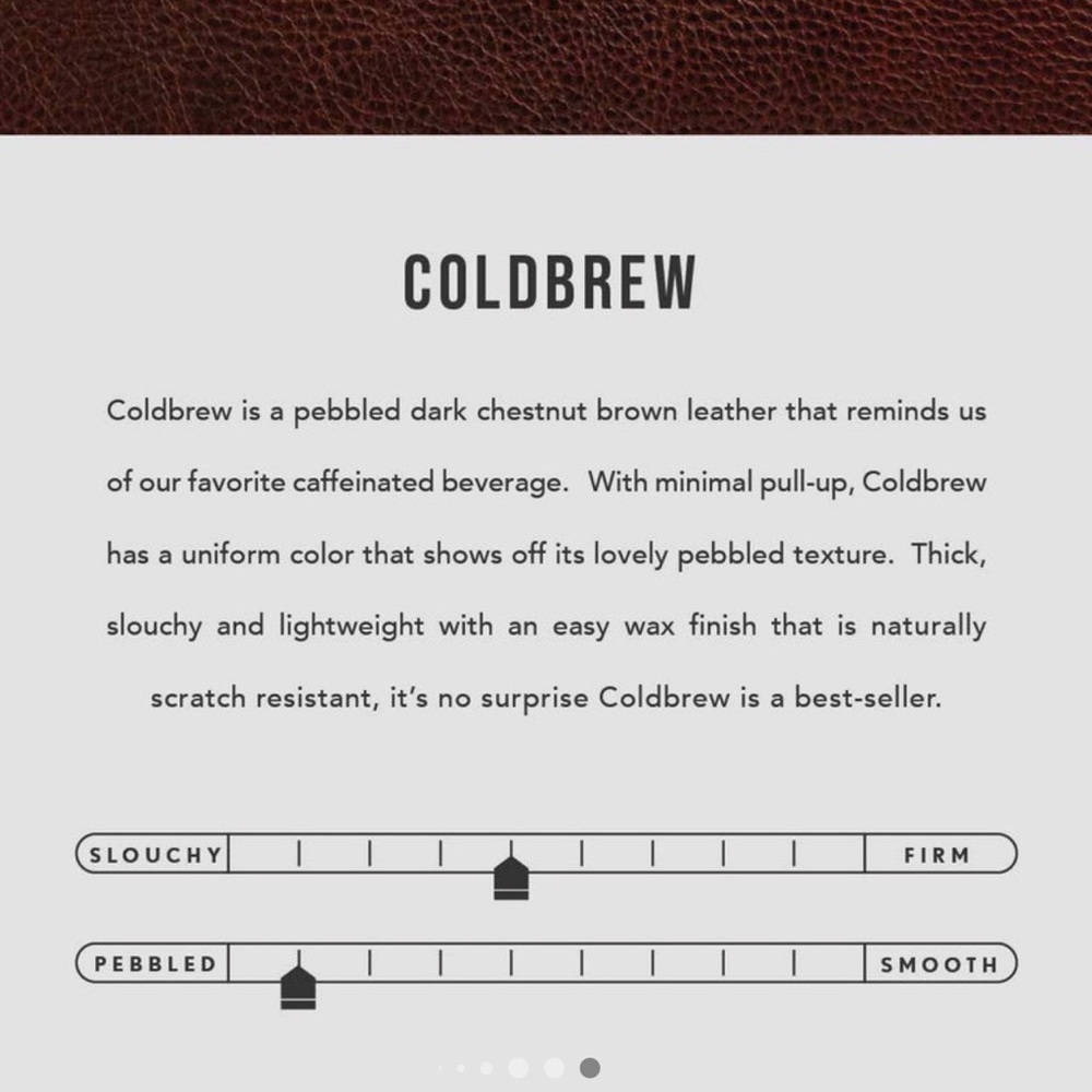 Portland Leather Goods Lily Wristlet – Coldbrew – NWT 🤎 - Picture 4 of 5